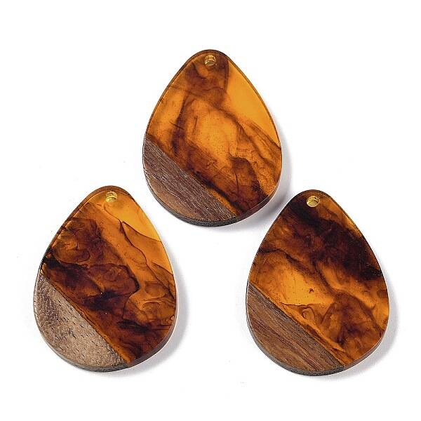 Resin & Wood Pendants