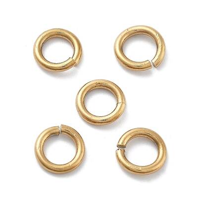 Ion Plating(IP) 304 Stainless Steel Open Jump Rings