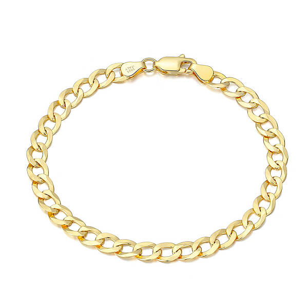 925 Sterling Silver Curb Chain Bracelets