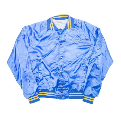 CAPRICORN Laytonville Warriors Bomber USA Jacket Blue 90s Mens M