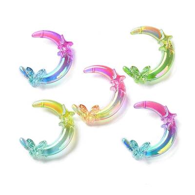 Transparent UV Plating Acrylic Beads