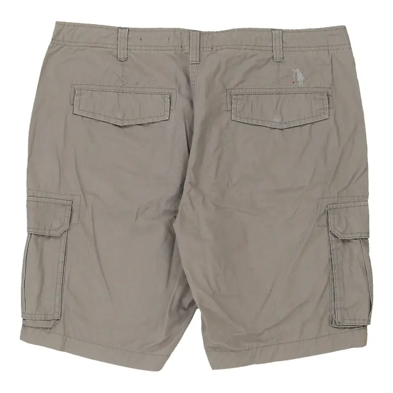 Polo Club Cargo Shorts - 36W 9L Grey Cotton