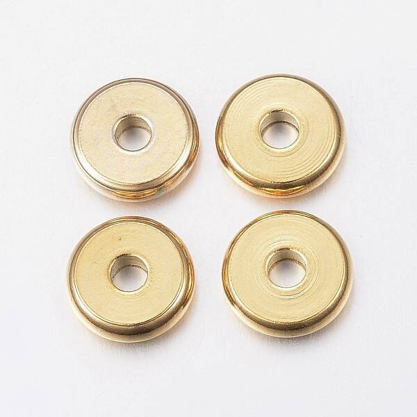 Ion Plating(IP) 304 Stainless Steel Spacer Beads