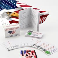 U.S Citizenship Flash Cards 2025 - English/Spanish, Naturalization Study Guide with 100 US Civics Questions & Answers, US Civ...