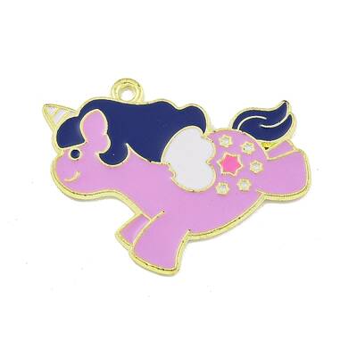 Alloy Enamel Pendants