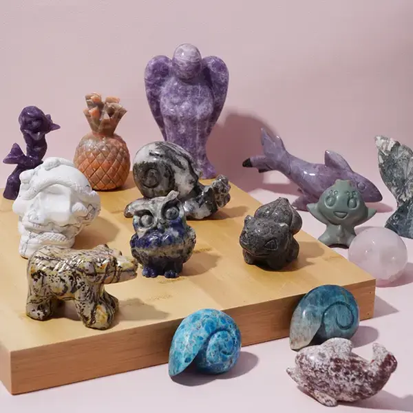 Crystal Surprise Lucky Scoop – Mystery Crystal Scoop with Healing Stones, Rare Crystals Surprise, Perfect for Gifts & Colle...