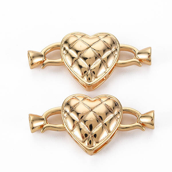 Brass Fold Over Clasps