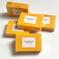 3-Piece Turmeric and Tretinoin Brightening Soap, Soap Body Care Body Wash Lemon Flawless Organic Soap Skincare Cleanser turme...