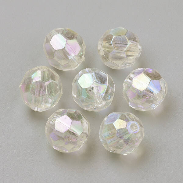 Transparent Acrylic Beads