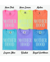 MOTHERHOOD Bright Fun Colorful Comfort Summer Spring T-Shirt for Women, Summer Spring Mother's Day - Top, Womenswear