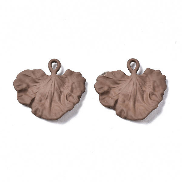 Spray Painted Alloy Pendants
