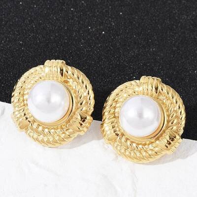 304 Stainless Steel Stud Earrings