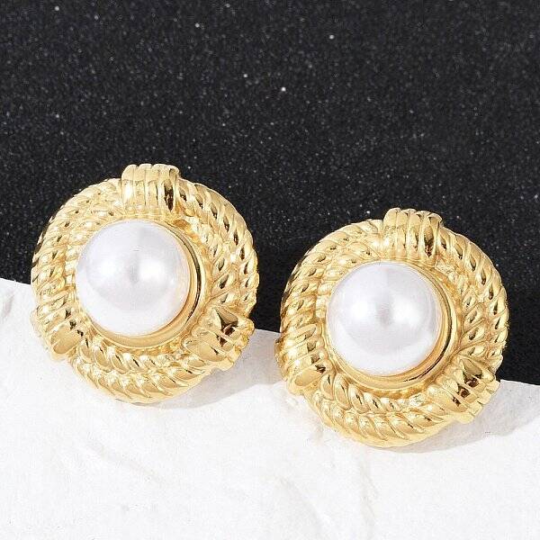 304 Stainless Steel Stud Earrings