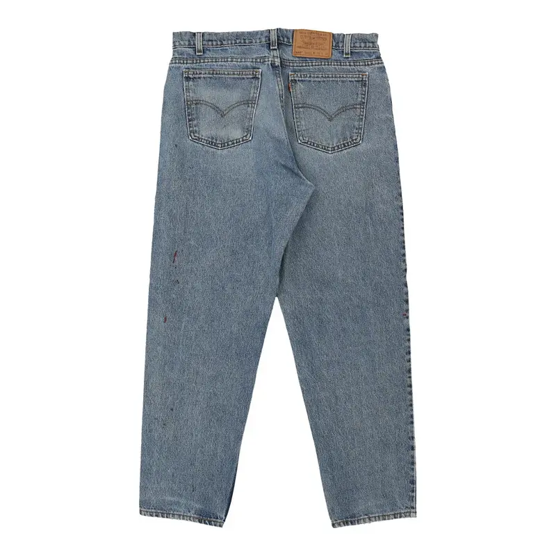 550 Orange Tab Levis Jeans - 36W 30L Blue Cotton