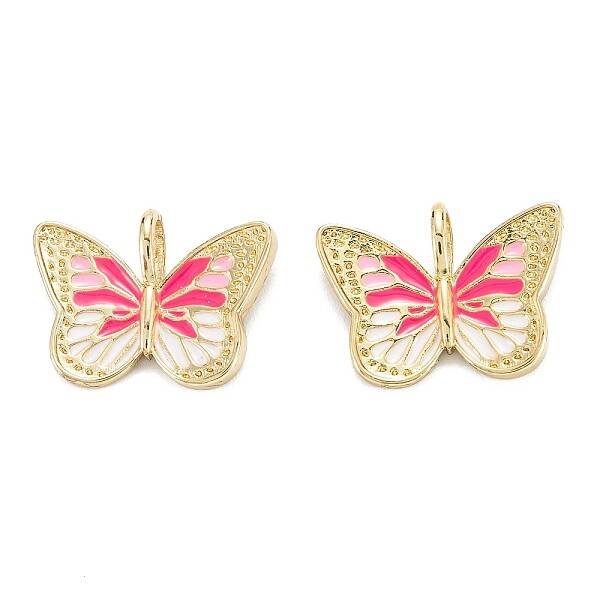 Brass Enamel Pendants