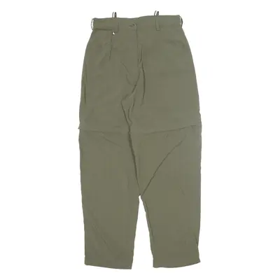 THE NORTH FACE Outdoor Trousers Green Relaxed Tapered Womens W30 L30