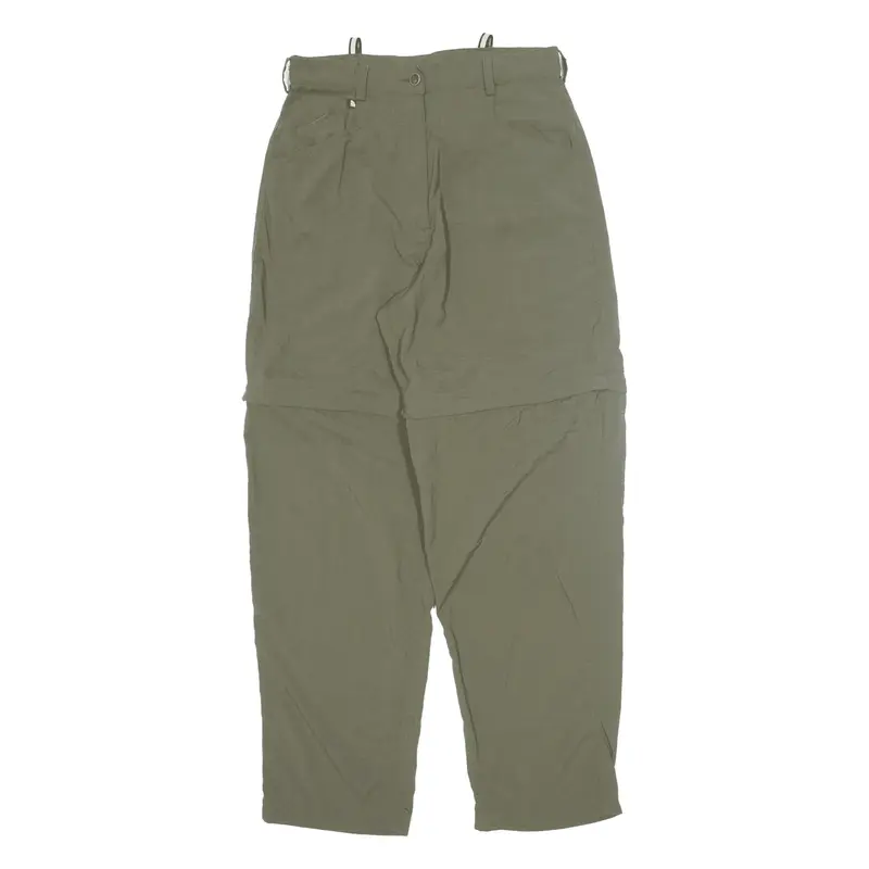 THE NORTH FACE Outdoor Trousers Green Relaxed Tapered Womens W30 L30