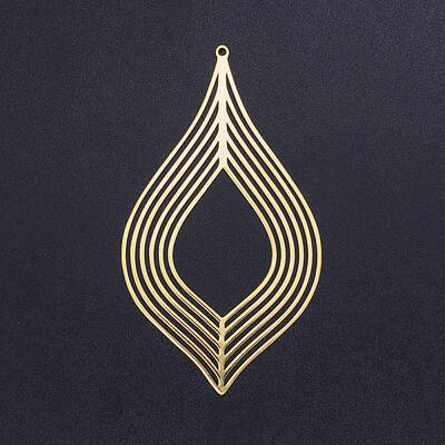 201 Stainless Steel Big Pendants