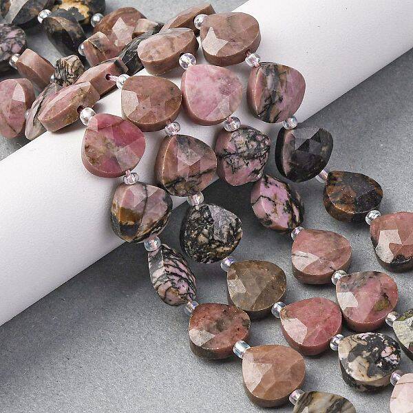 Natural Rhodonite Beads Strands