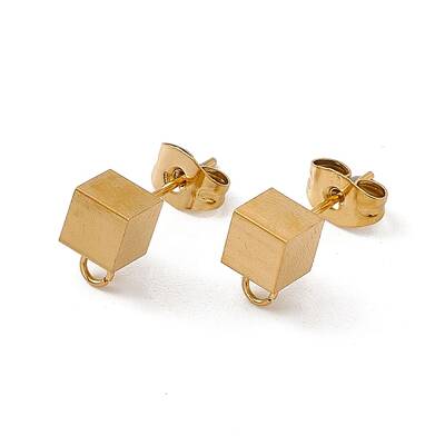 304 Stainless Steel Stud Earring Findings