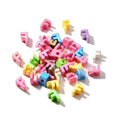 UV Plating Opaque Acrylic Beads