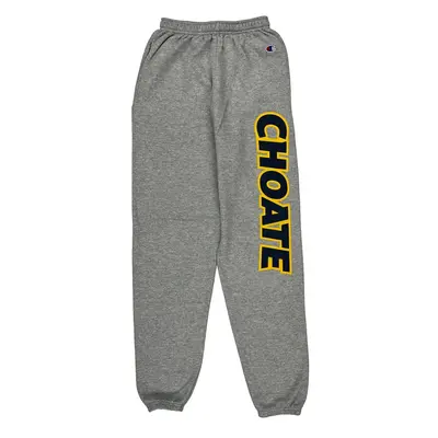 Choate Champion Joggers - Small Grey Cotton Blend