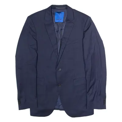 JOOP! Mens Blazer Jacket Blue Wool L