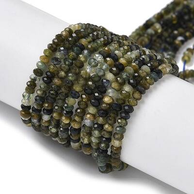 Natural Green Tourmaline Beads Strands