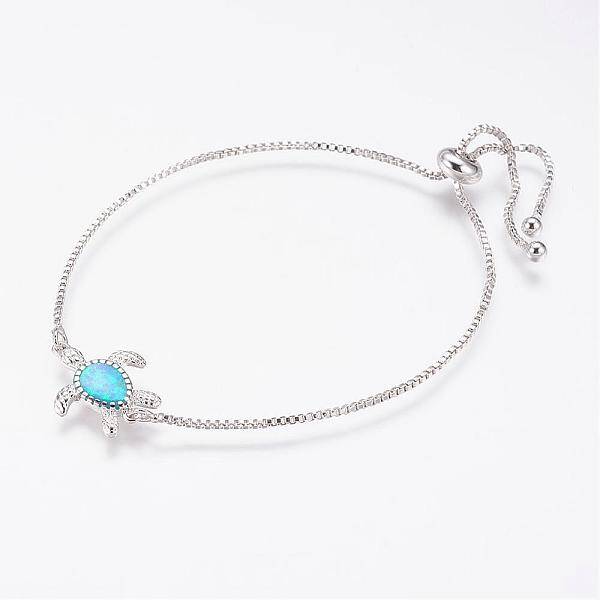 Long-Lasting Plated Adjustable Brass Slider Bracelets