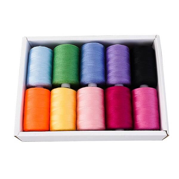 10 Colors Polyester Sewing Thread
