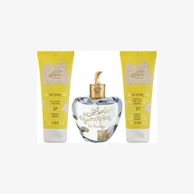 Gift Set Lolita Lempicka: Le Parfum Eau De Parfum for women 100 ml + Le Parfum Moisturizing Body Milk 75 ml + Le Parfum Eau D...