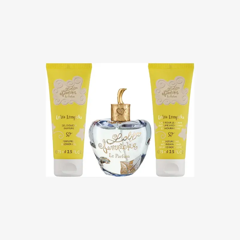Gift Set Lolita Lempicka: Le Parfum Eau De Parfum for women 100 ml + Le Parfum Moisturizing Body Milk 75 ml + Le Parfum Eau D...