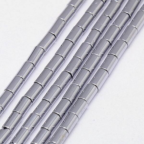 Electroplate Non-magnetic Synthetic Hematite Beads Strands
