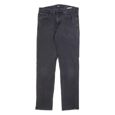 VANS Mens Jeans Grey Slim Straight W30 L30