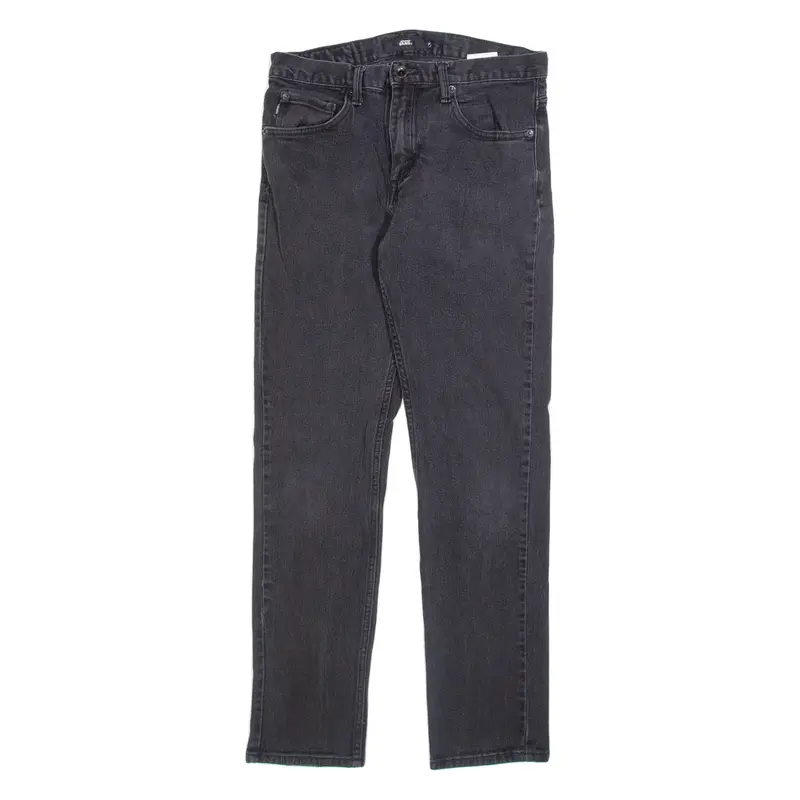 VANS Mens Jeans Grey Slim Straight W30 L30