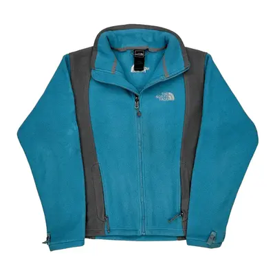 The North Face Fleece Jacket - Medium Blue Polyester