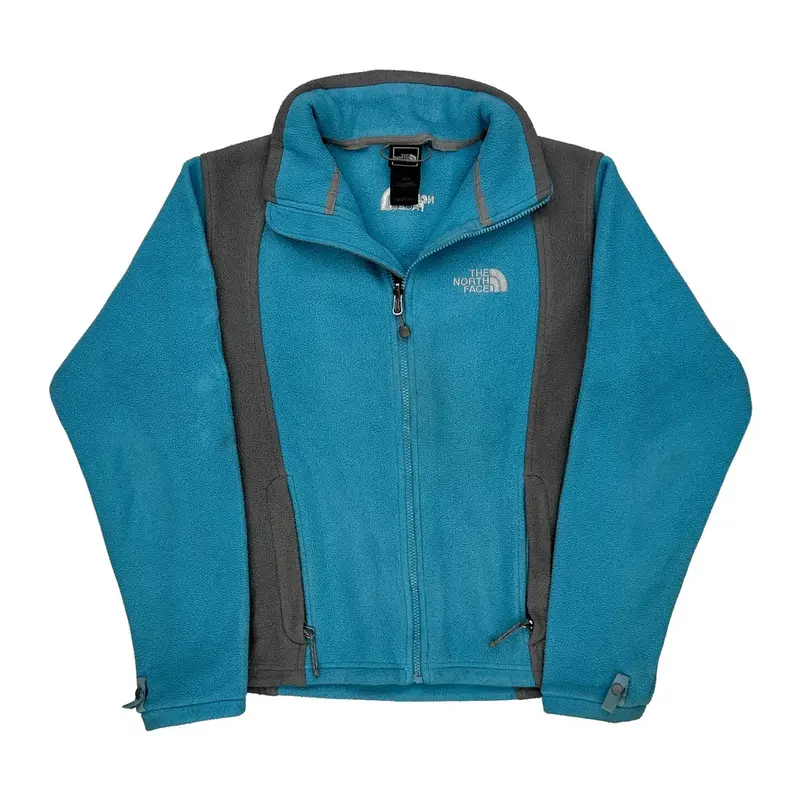 The North Face Fleece Jacket - Medium Blue Polyester