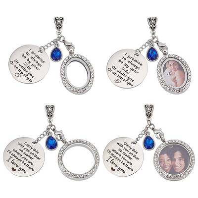 Alloy Locket Pendant