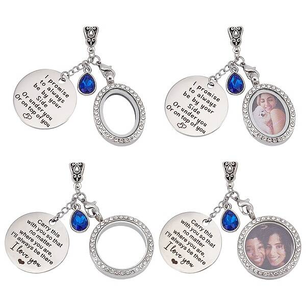 Alloy Locket Pendant