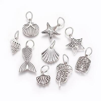 Tibetan Style Alloy Pendants