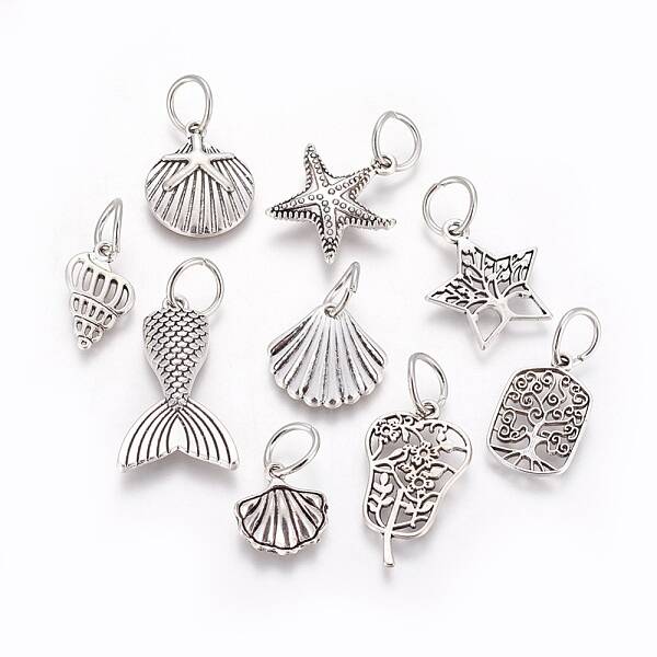 Tibetan Style Alloy Pendants