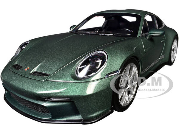 2023 Porsche 911 S/T Malachite Green Metallic 1/18 Diecast Model Car by Norev