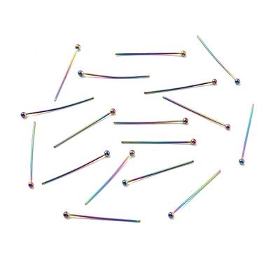 Ion Plating(IP) 304 Stainless Steel Ball Head Pins