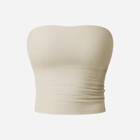 MFVIM Bustier Tops Strapless Neckless Top Basic Backless Sleeveless Bustier Out Cute 2025 Summer Clothing