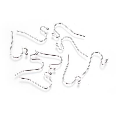 Tarnish Resistant 304 Stainless Steel Earring Hooks