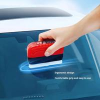 Household glass cleaning brush, Car glass cleaner with built-in applicator, Windshield cleaning brush for cars, Oil film clea...