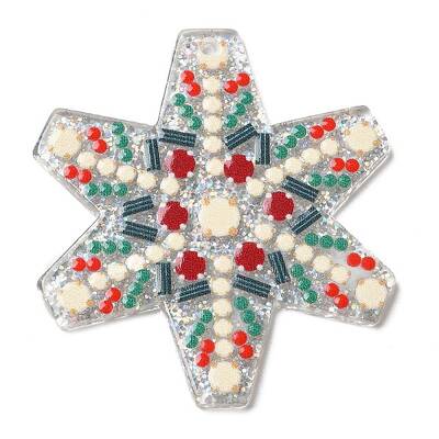 Christmas Themed Acrylic Pendants