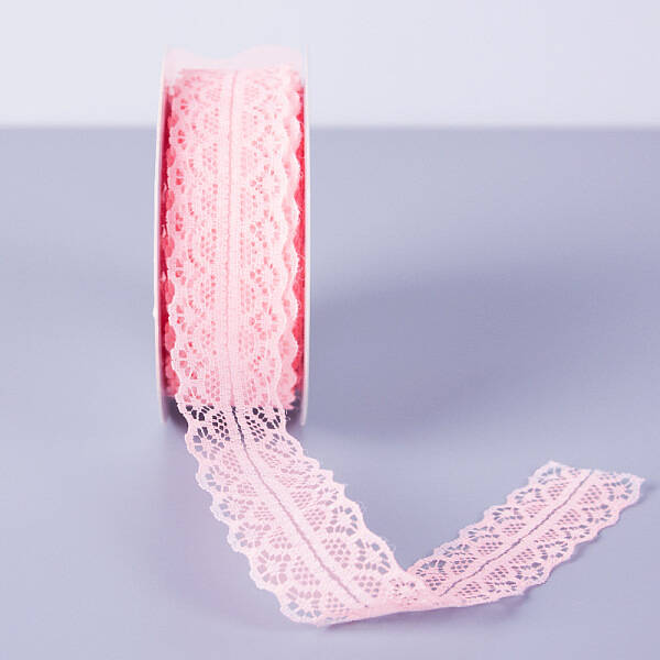 25 Yards Flat Cotton Lace Trims