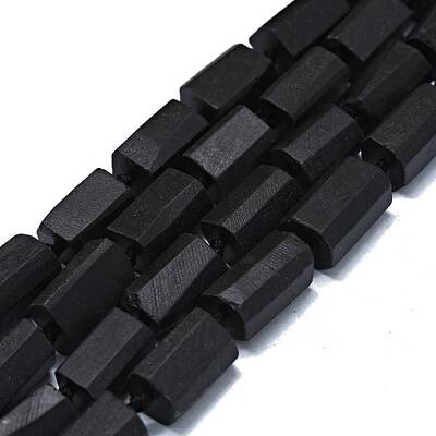 Natural Shungite Beads Strands
