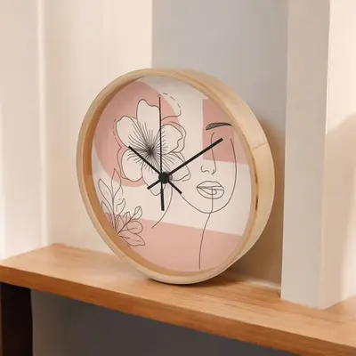 Whispers of Nature - Sophisticated Wall Clock